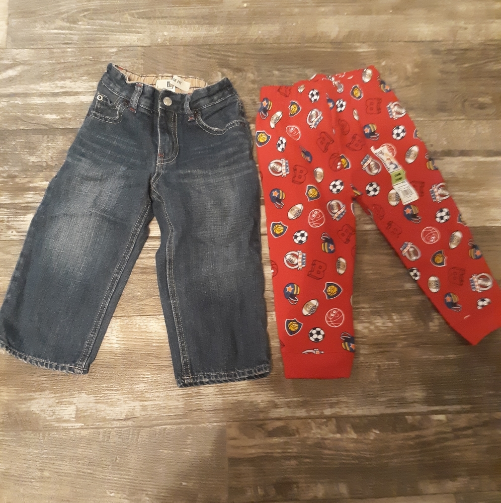 Boys Loose Fit Gap Jeans and Boys Sweat Pants
